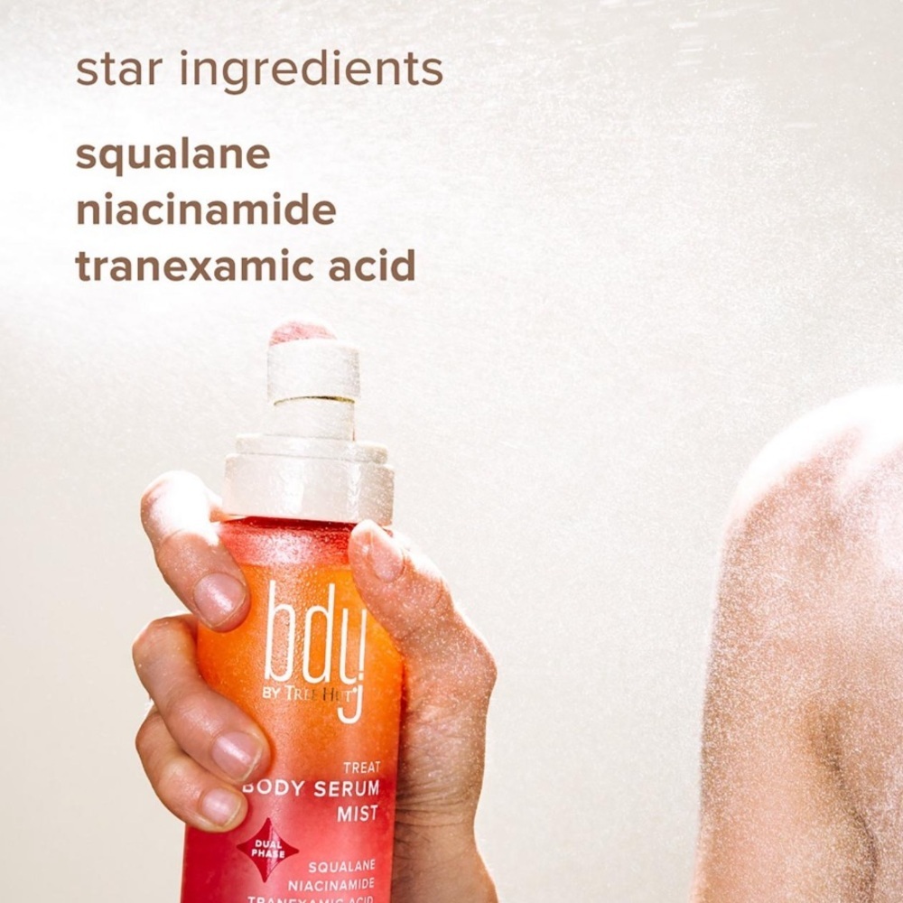 🌸 BDY. BY TREE HUT Treat Mini Body Serum Mist - 100ml - Picture 2 of 6